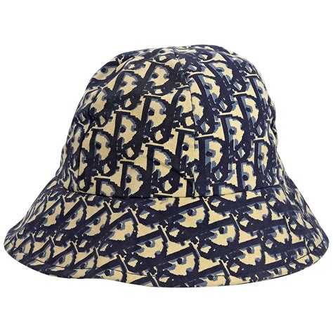 dior blue bucket hat|christian dior bucket hat vintage.